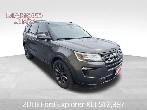 Magnetic 2018 Ford Explorer XLT