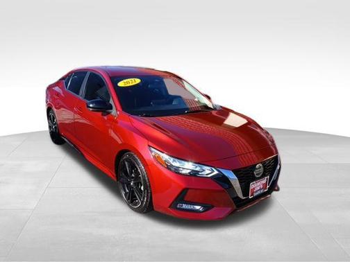Scarlet Ember Tintcoat 2021 Nissan Sentra SR