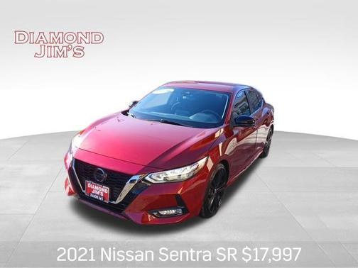 Scarlet Ember Tintcoat 2021 Nissan Sentra SR