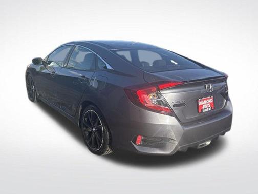Modern Steel Metallic 2021 Honda Civic Sport