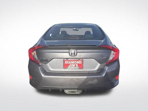 Modern Steel Metallic 2021 Honda Civic Sport