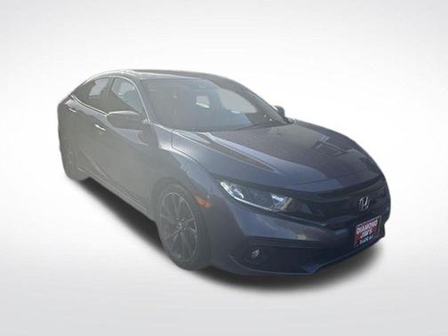 Modern Steel Metallic 2021 Honda Civic Sport
