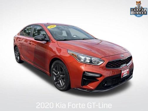 Fire Orange 2020 Kia Forte GT-Line