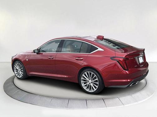 Radiant Red 2026 Cadillac CT5 Premium Luxury