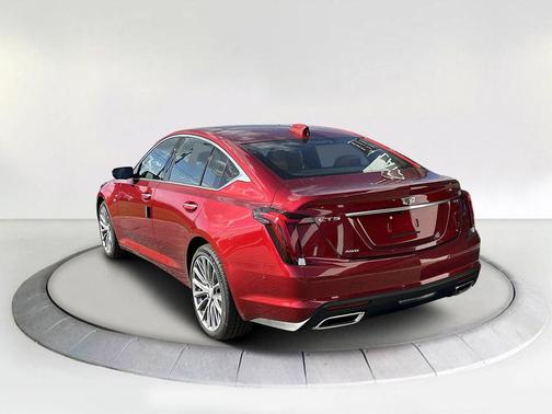 Radiant Red 2026 Cadillac CT5 Premium Luxury