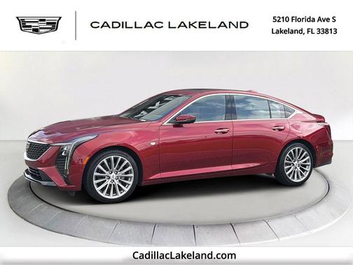 Radiant Red 2026 Cadillac CT5 Premium Luxury