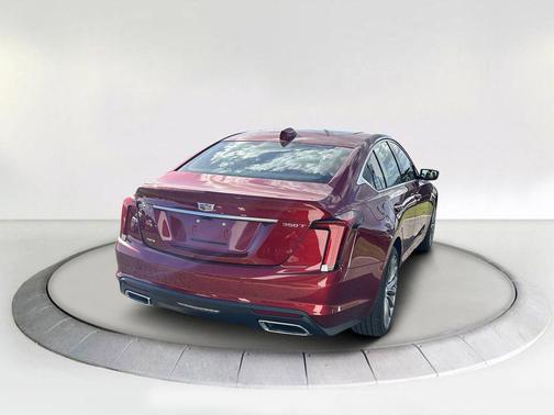 Radiant Red 2026 Cadillac CT5 Premium Luxury
