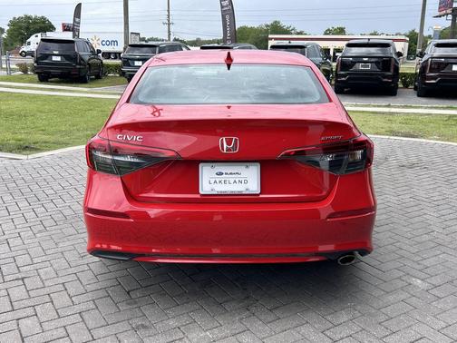 Red 2022 Honda Civic Sport