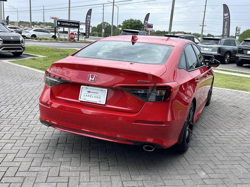 Red 2022 Honda Civic Sport
