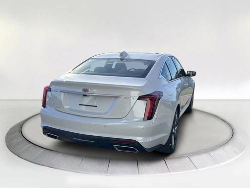 Vibrant White Tricoat 2026 Cadillac CT5 Premium Luxury