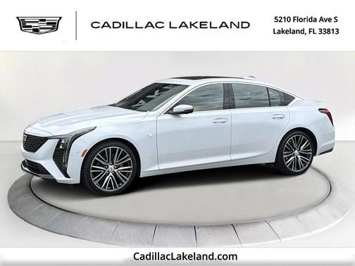 Vibrant White 2026 Cadillac CT5 Premium Luxury