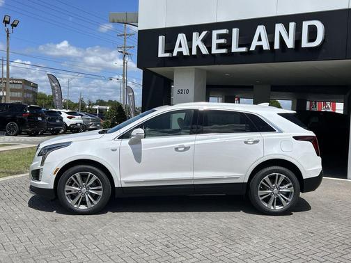White 2026 Cadillac XT5 Premium Luxury