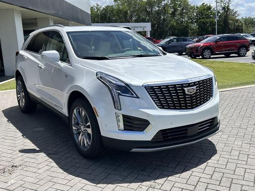 White 2026 Cadillac XT5 Premium Luxury
