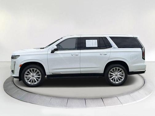 Crystal White 2023 Cadillac Escalade Premium Luxury