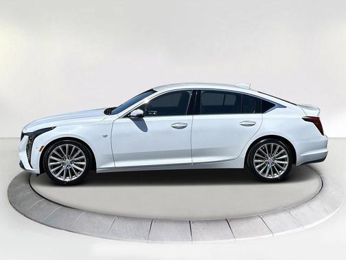 Vibrant White Tricoat 2026 Cadillac CT5 Premium Luxury