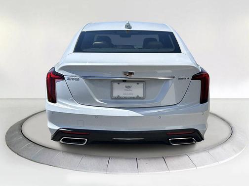 Vibrant White Tricoat 2026 Cadillac CT5 Premium Luxury