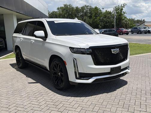Crystal White 2023 Cadillac Escalade Sport Platinum