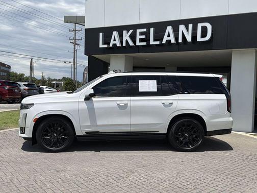 Crystal White 2023 Cadillac Escalade Sport Platinum
