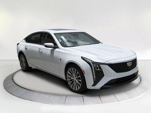 Vibrant White 2026 Cadillac CT5 Premium Luxury