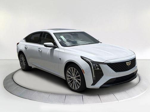 Vibrant White 2026 Cadillac CT5 Premium Luxury