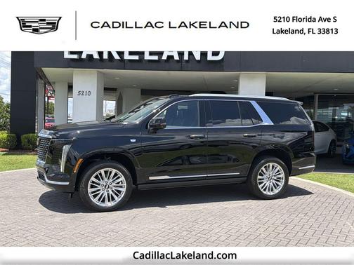 Raven Black 2026 Cadillac Escalade Luxury