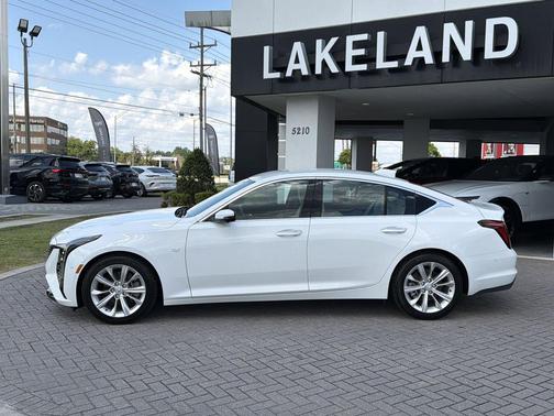 Summit White 2026 Cadillac CT5 Premium Luxury