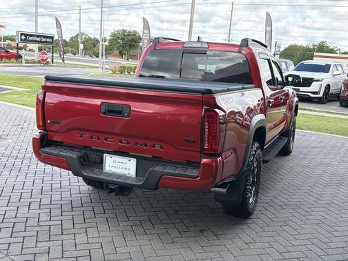 Barcelona Red Metallic 2017 Toyota Tacoma TRD Off Road