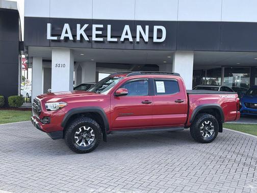Barcelona Red Metallic 2017 Toyota Tacoma TRD Off Road