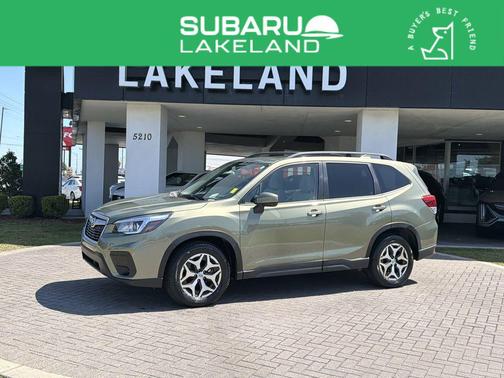 Jasper Green Metallic 2020 Subaru Forester Premium