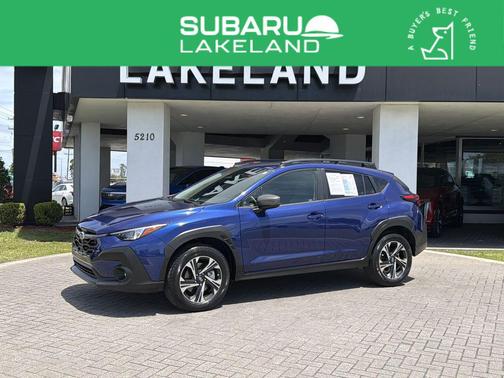 Sapphire Blue Pearl 2024 Subaru Crosstrek Premium
