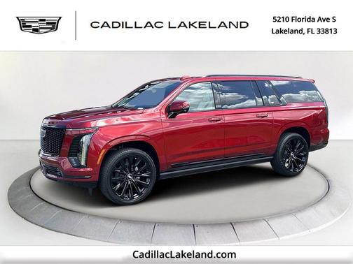 Radiant Red 2026 Cadillac Escalade ESV Sport Platinum