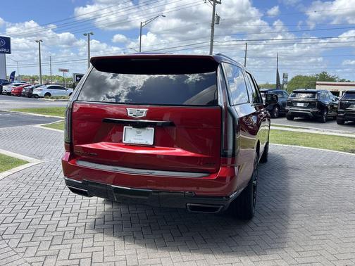 Radiant Red 2026 Cadillac Escalade ESV Sport Platinum