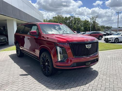 Radiant Red 2026 Cadillac Escalade ESV Sport Platinum