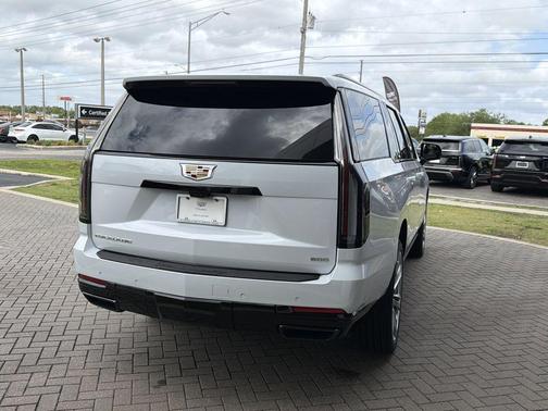 White 2026 Cadillac Escalade ESV Sport