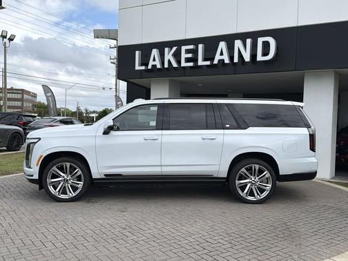 White 2026 Cadillac Escalade ESV Sport