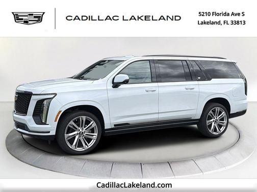 White 2026 Cadillac Escalade ESV Sport