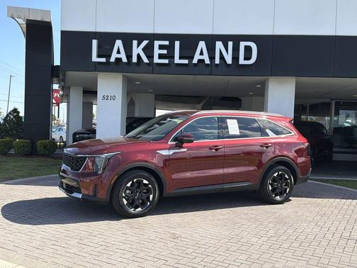 Dawning Red 2025 Kia Sorento S