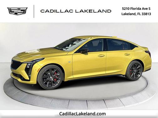 Yellow Metallic 2026 Cadillac CT5 Sport