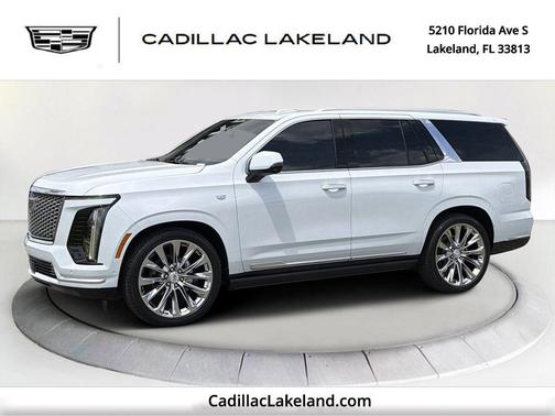 White 2026 Cadillac Escalade Luxury
