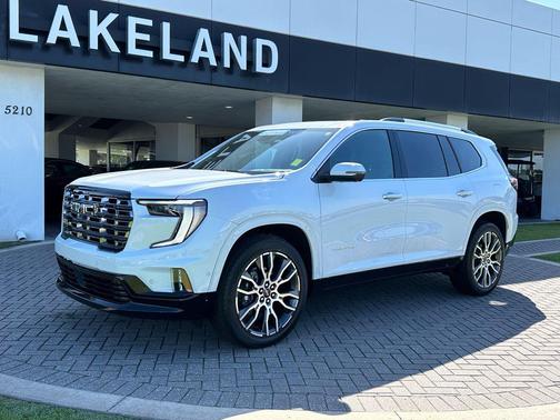 Glacier White 2026 GMC Acadia Denali
