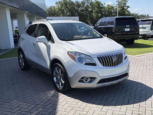 White Pearl Metallic 2016 Buick Encore Premium