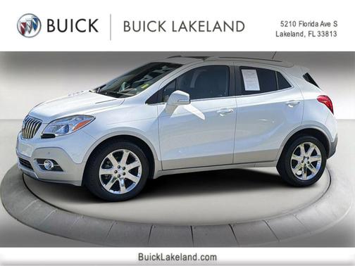 White Pearl Metallic 2016 Buick Encore Premium