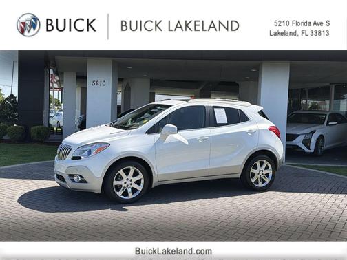White Pearl Metallic 2016 Buick Encore Premium