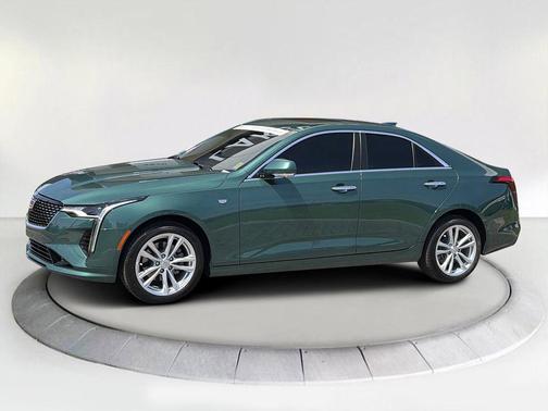 Green 2026 Cadillac CT4 Luxury RWD
