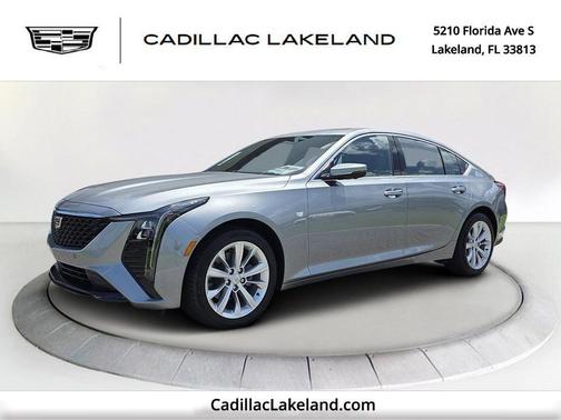Argent Silver Metallic 2025 Cadillac CT5 Premium Luxury