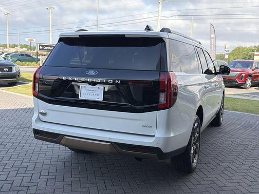 White Metallic 2025 Ford Expedition Max King Ranch