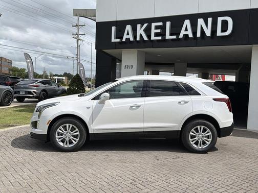 White 2026 Cadillac XT5 Luxury