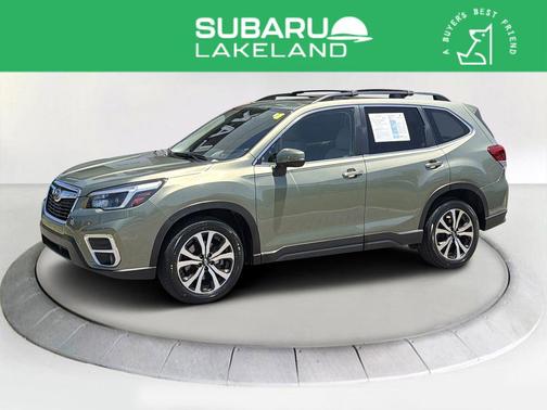 Jasper Green Metallic 2021 Subaru Forester Limited