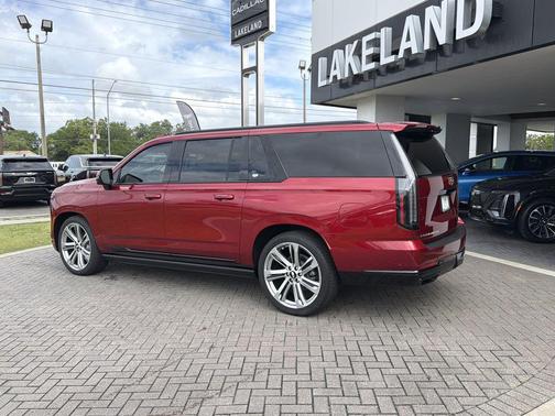 Radiant Red 2026 Cadillac Escalade ESV Sport