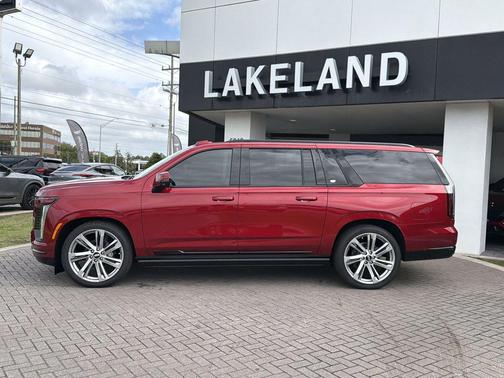 Radiant Red 2026 Cadillac Escalade ESV Sport